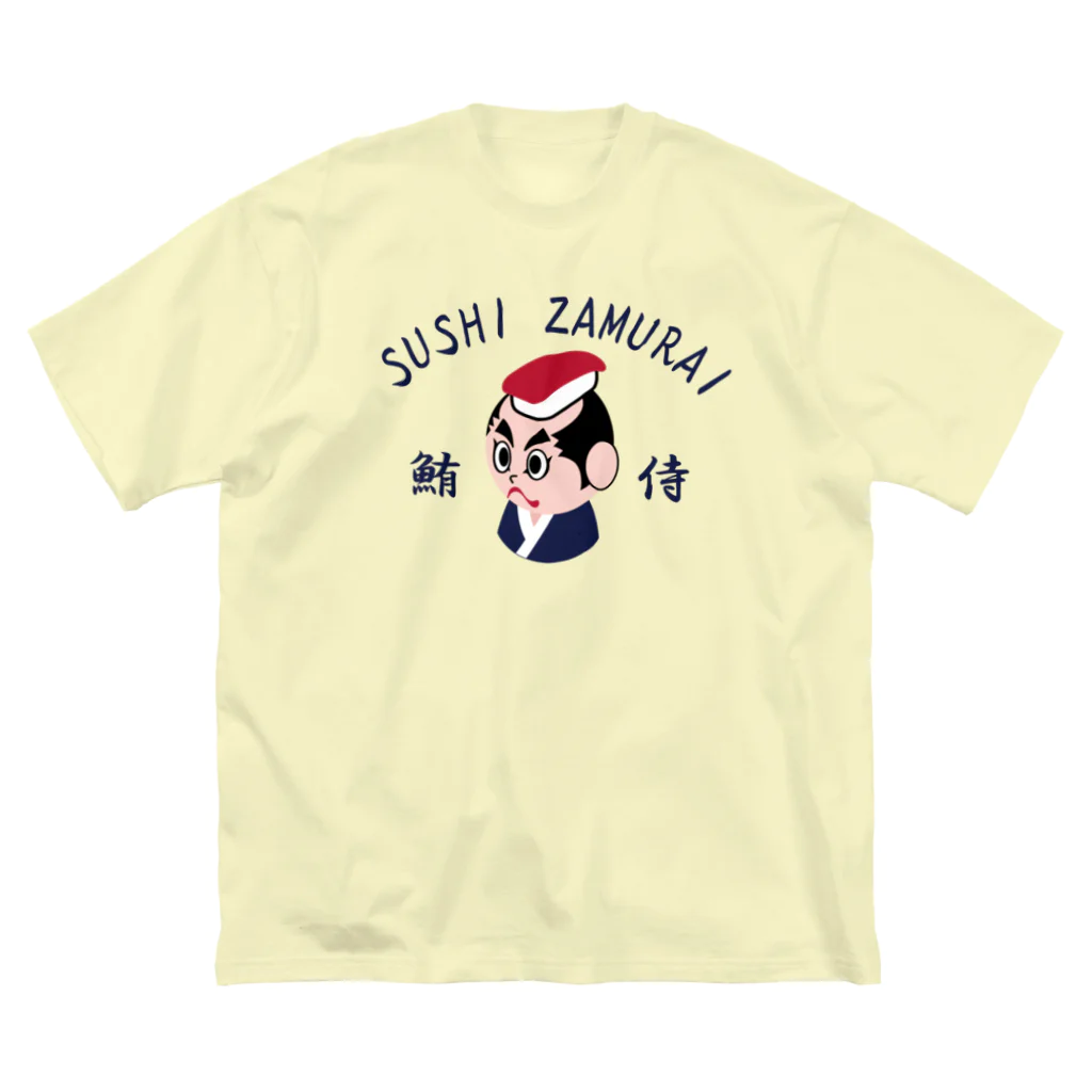 キッズモード某のすしざむらい(鮪ver) ビッグシルエットTシャツ