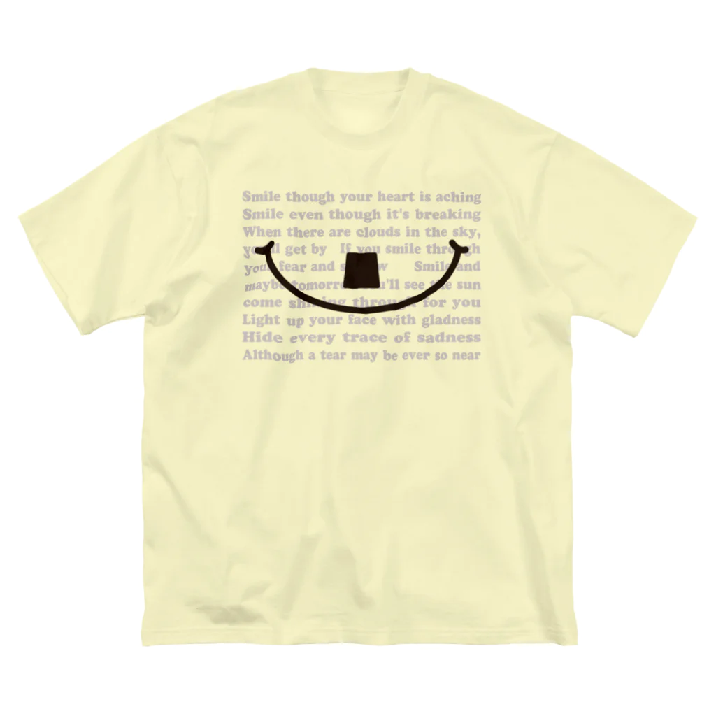 キッズモード某のちょびヒゲSMILE Big T-Shirt