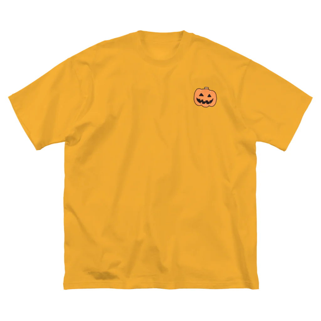 ゆずずショップのハロウィンお化けカボチャ Big T-Shirt