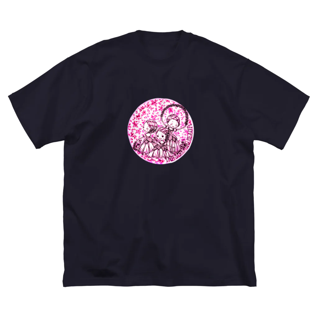 takaraのイラストグッズ店の花のワルツ「眠れる森の美女」より ビッグシルエットTシャツ