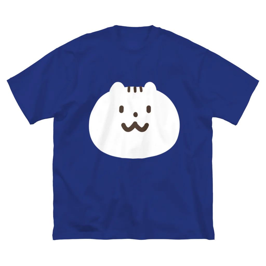 notonekoののとねこ顔だけ ビッグシルエットTシャツ