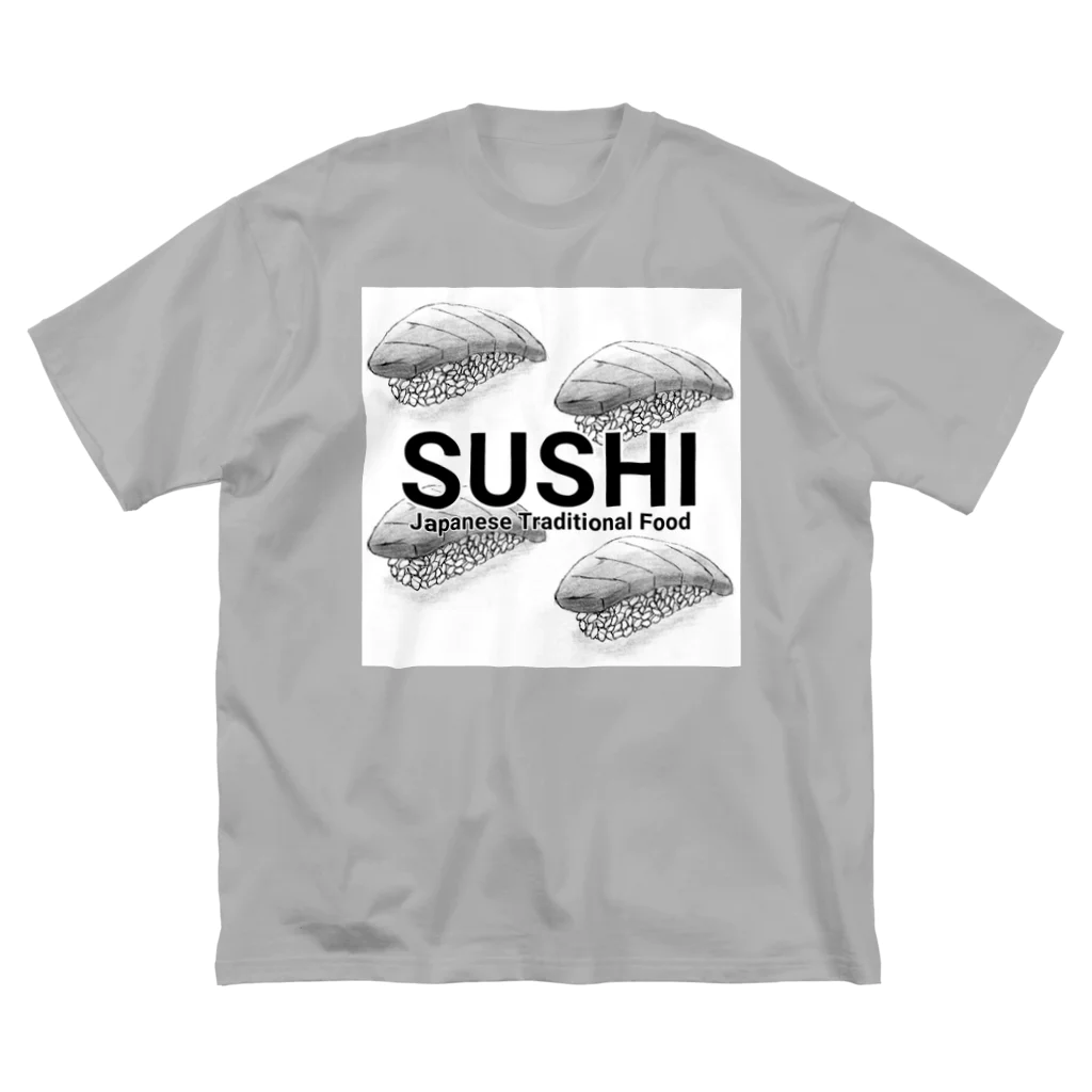 39Sの寿司 ～SUSHI～ ビッグシルエットTシャツ