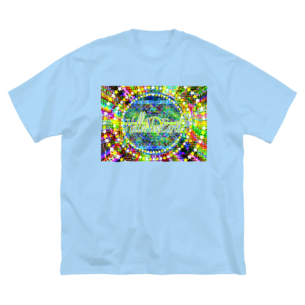 ✨🌈✨ユラクラカン🇯🇵 ✨🌈✨の🥂ハローニューアース🌎 Big T-Shirt