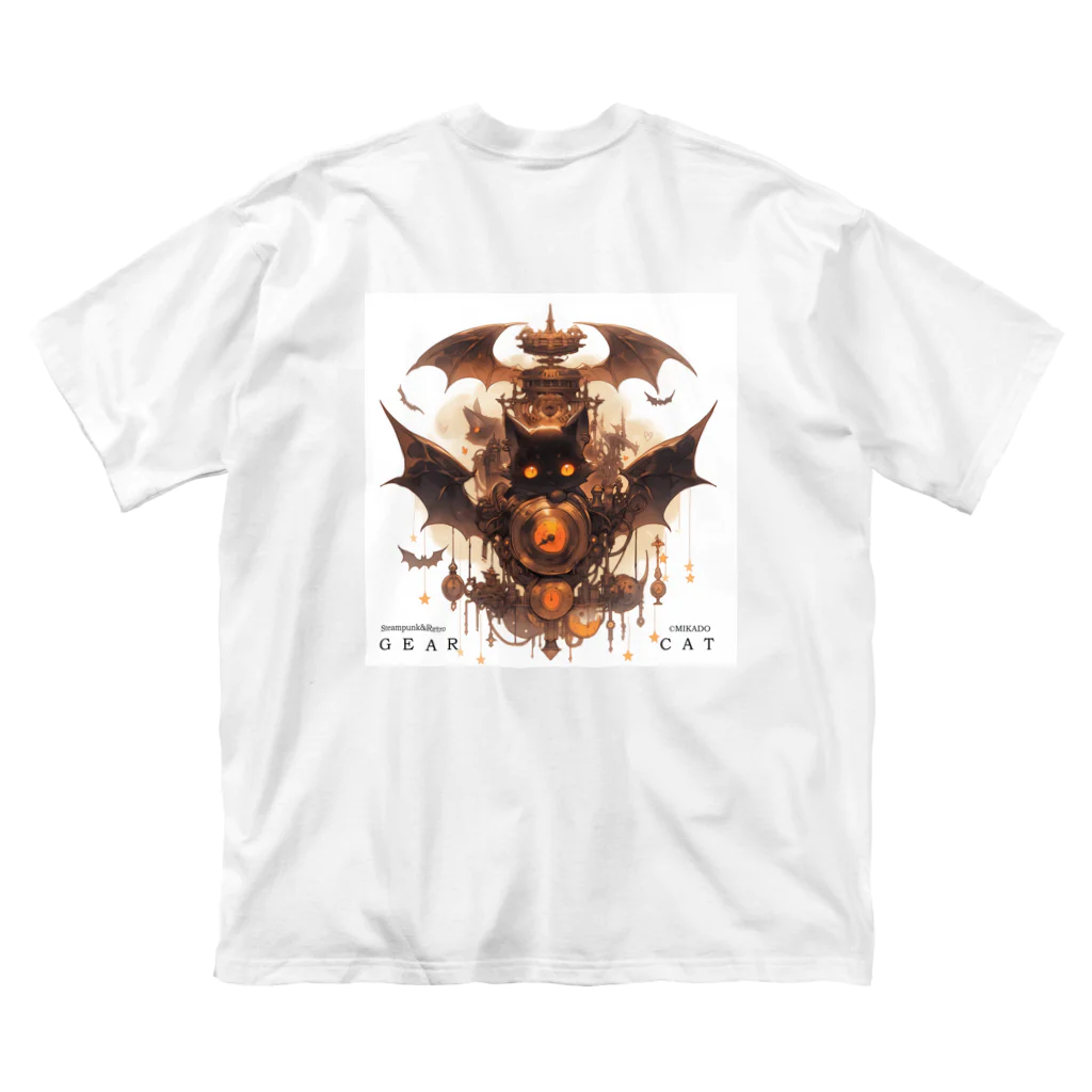 ikadrillのGEAR CAT-001 ビッグシルエットTシャツ