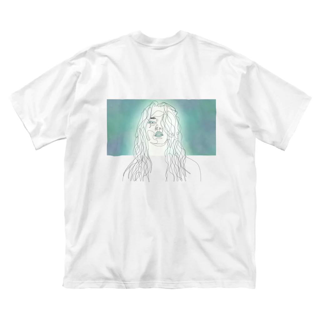 Ugly Ducklingのalbino.[バックプリント] ビッグシルエットTシャツ