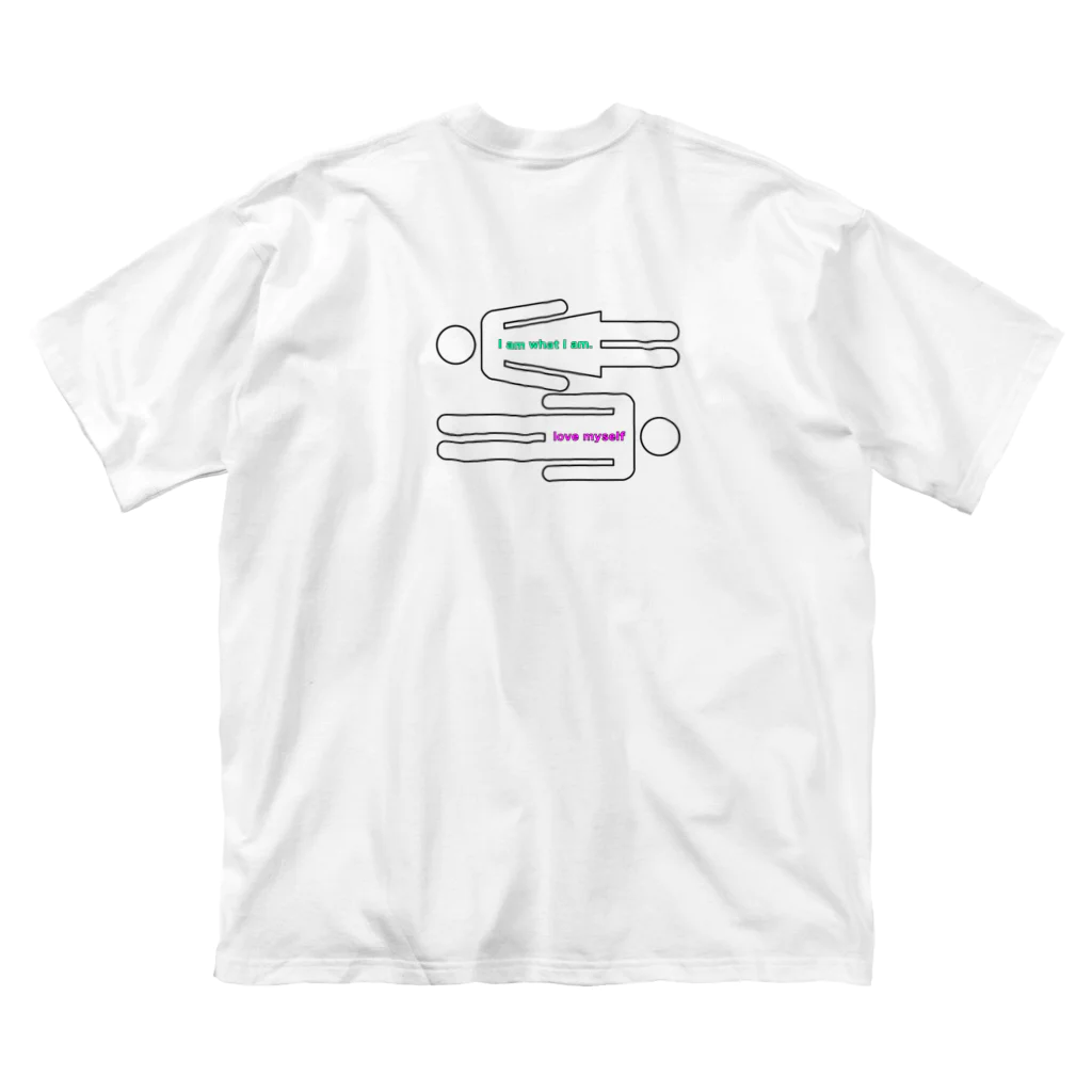 identityのlove myself ビッグシルエットTシャツ