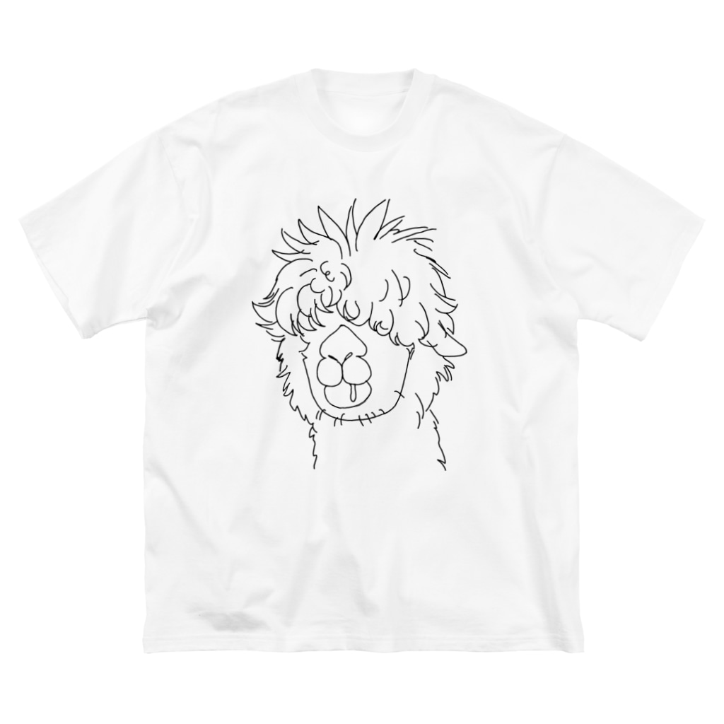 もっさ君 イケメンアルパカ Big T Shirt By モッサードロウ l5id0roux3 Suzuri もっさ君 イケメンアルパカ Big T Shirt By モッサードロウ l5id0roux3 Suzuri