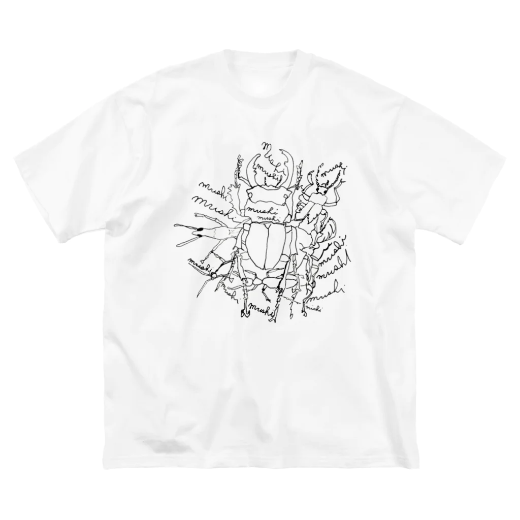 オガサワラミチのmushi ビッグシルエットTシャツ