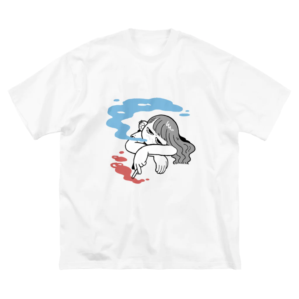 ---✄𝙼𝚁𝚊𝙼𝚁𝚊✄---のもくもくもんもん ビッグシルエットTシャツ