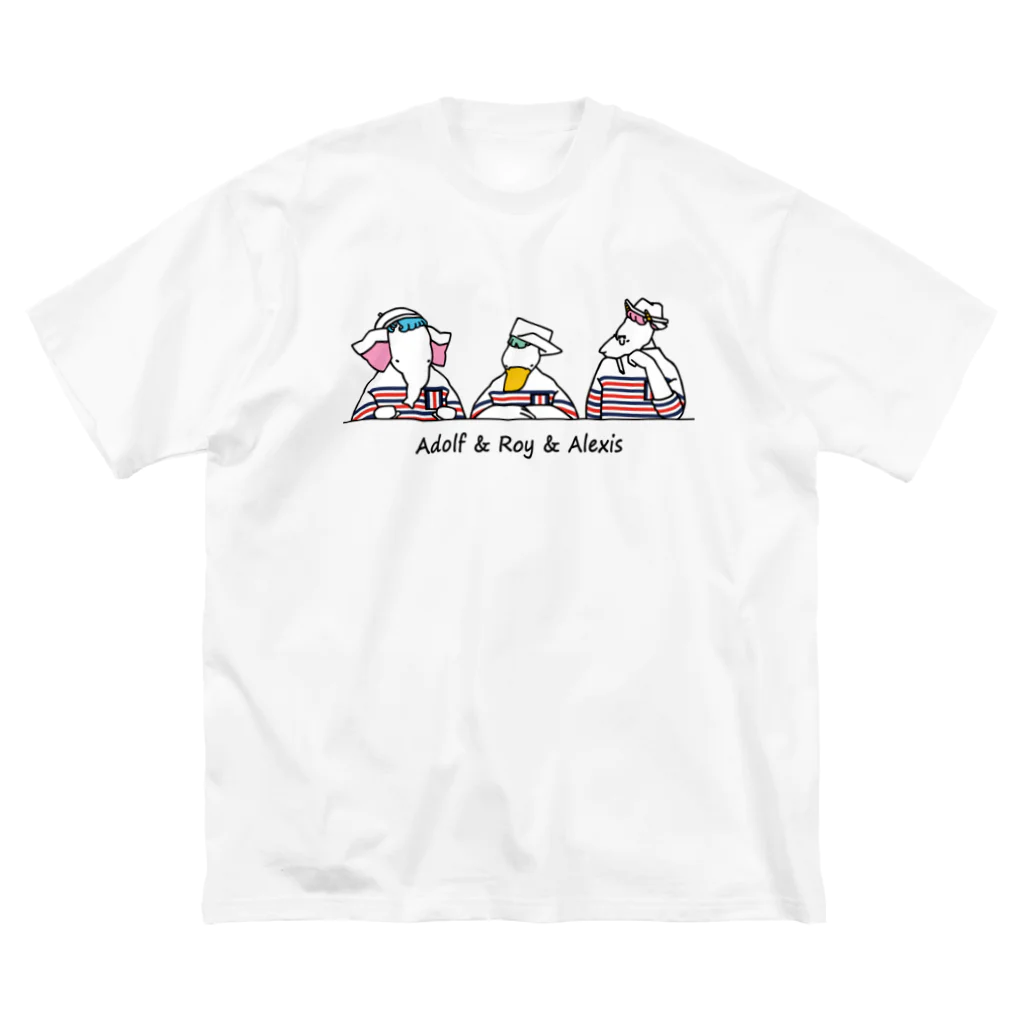 BonBonのトリコロール Big T-Shirt