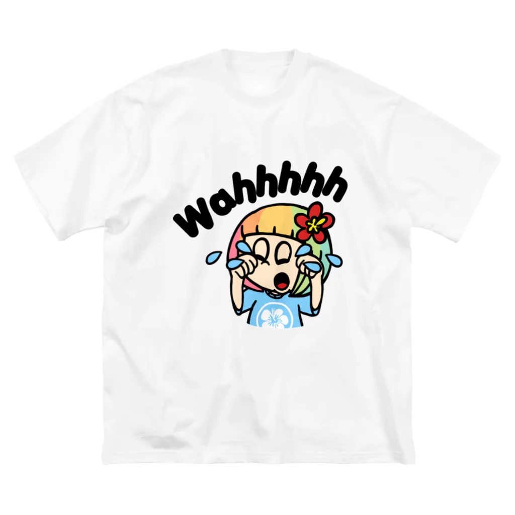 ハワイが大好きな女の子『HENOHENO MAPPY』の泣きたい時もある（ハワイを愛するあなたへ） Big T-Shirt