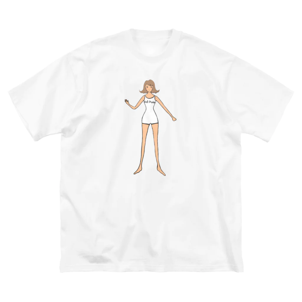 Art DressのArt Dress ♪プリT-girl 半袖bigTシャツ Big T-Shirt