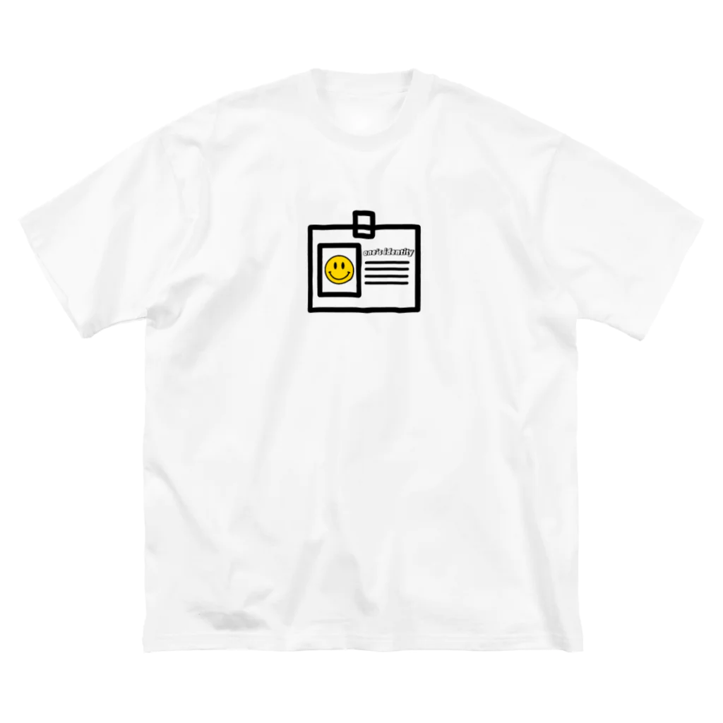 identityのmy ID ビッグシルエットTシャツ