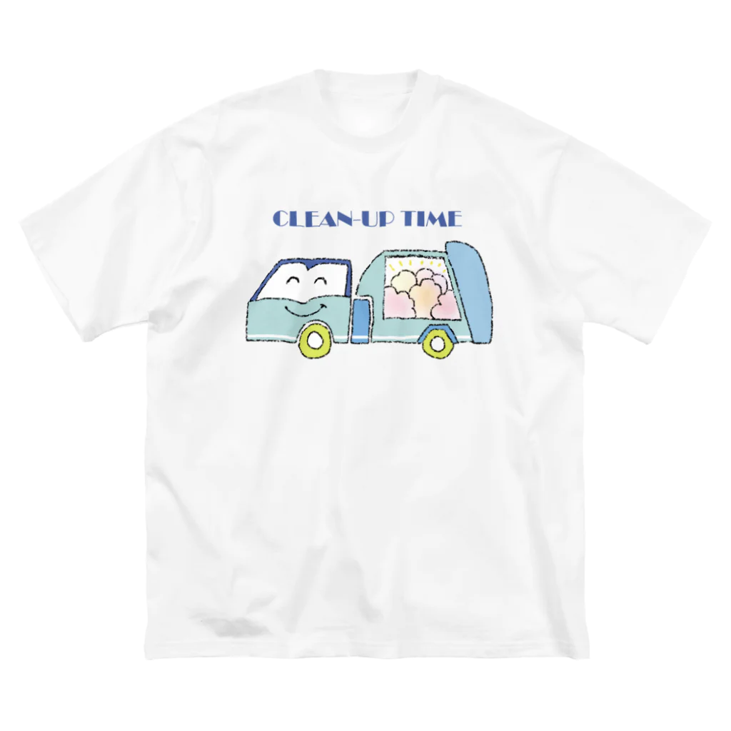 まる子®️のゴミ収集車くん ビッグシルエットTシャツ