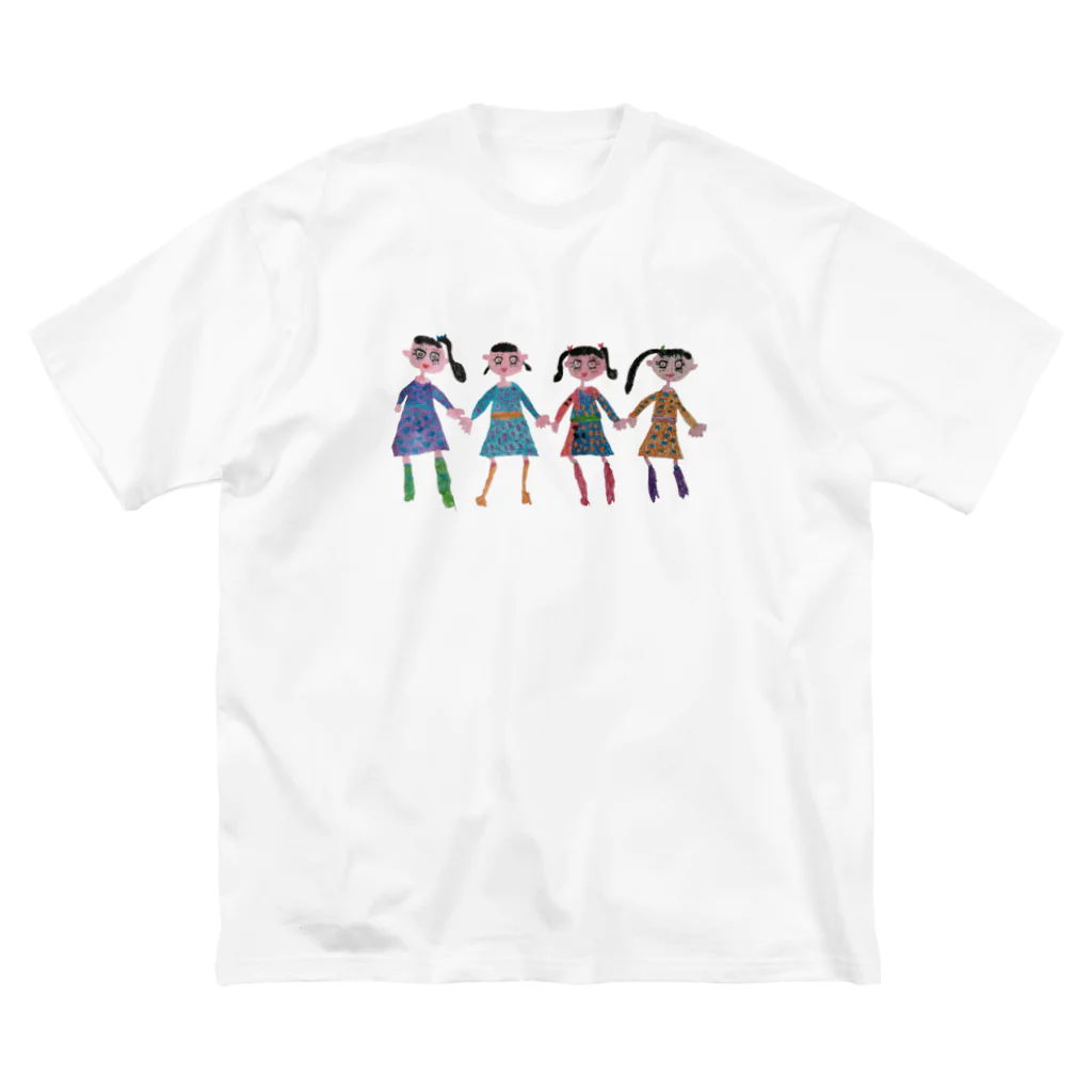 hanajichanのgirls ビッグシルエットTシャツ