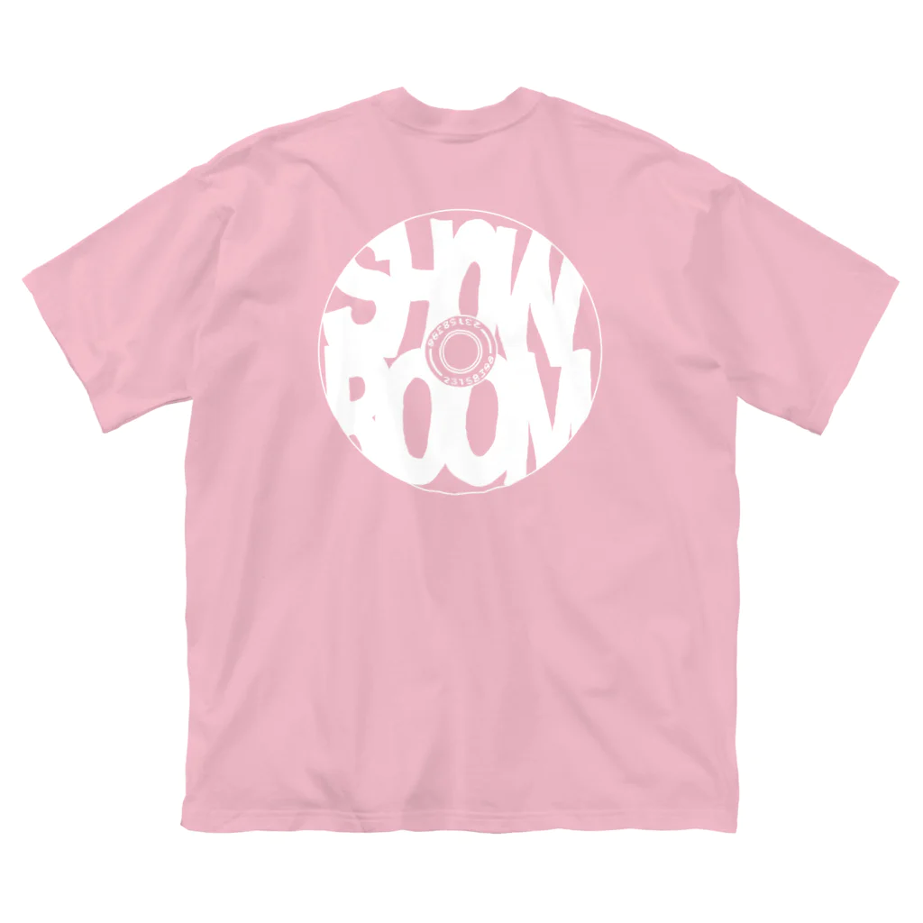 FMK-OのSHOWROOM DISC LOGO "WH" ビッグシルエットTシャツ