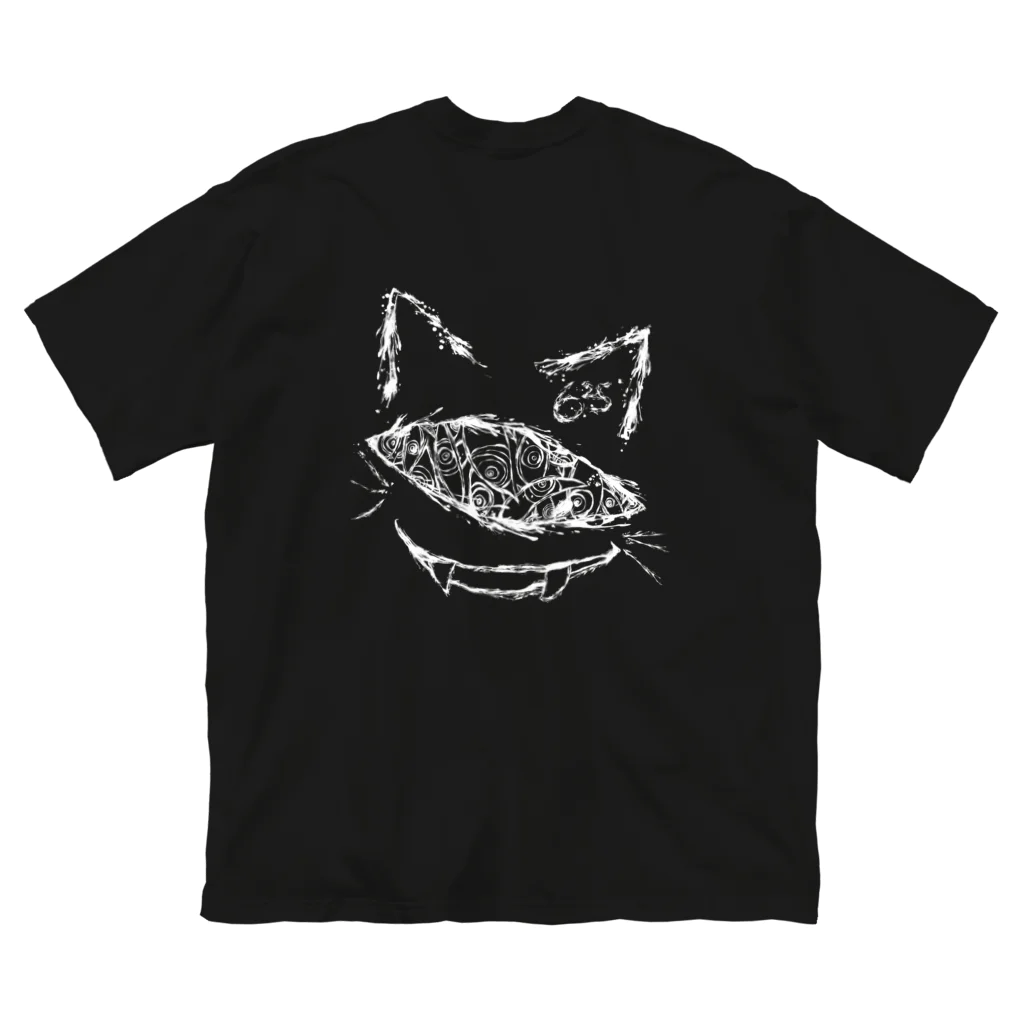 code:625の面玉猫Tシャツ ビッグシルエットTシャツ