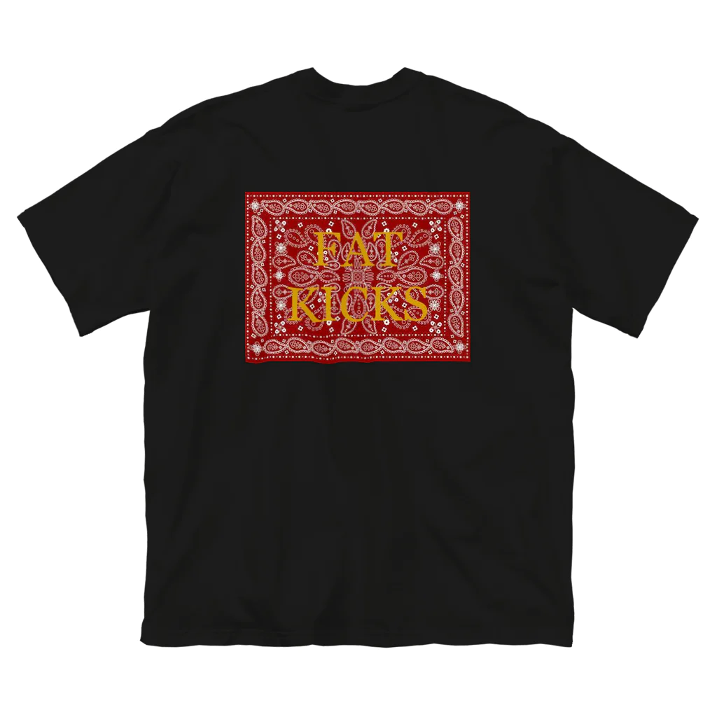 FAT KICKSのFAT KICKS 2023 PAISLEY COLLECTION Big T-Shirt