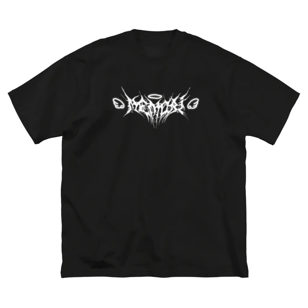 (株)てんごくのめもりくろ ビッグシルエットTシャツ