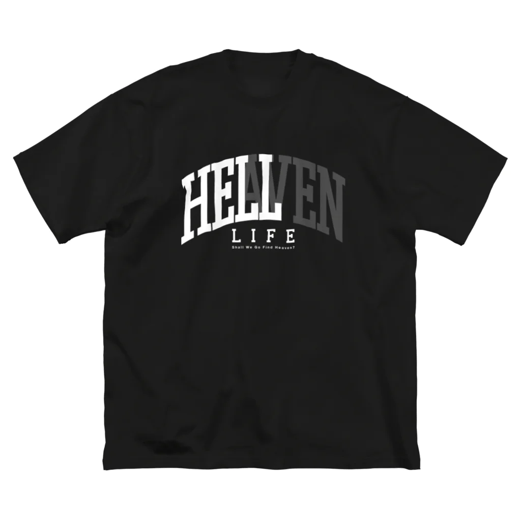 Mohican GraphicsのHELL LIFE ビッグシルエットTシャツ