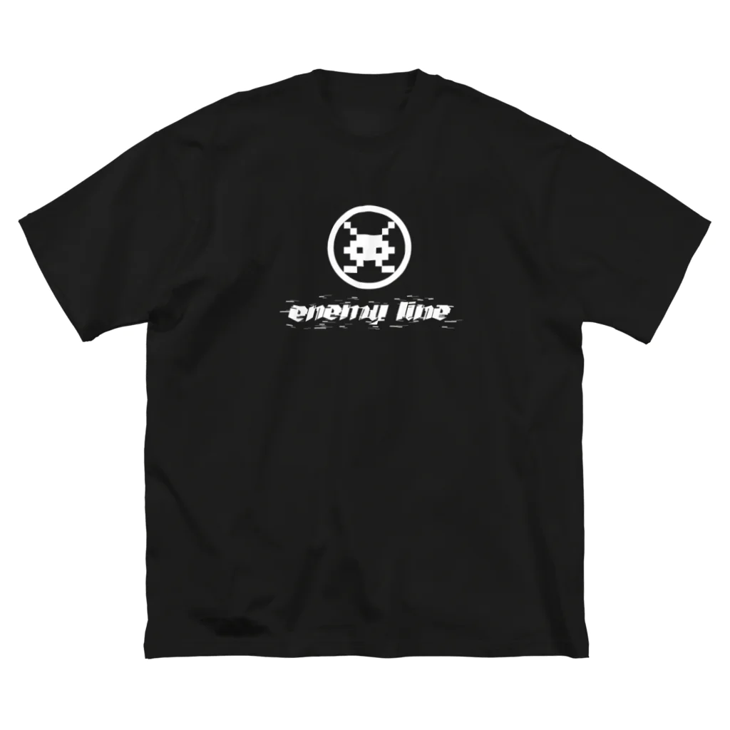 ENEMYLINEstoreの【SUZURI限定】ENEMY LINE ゲーミングロゴ Big T-Shirt