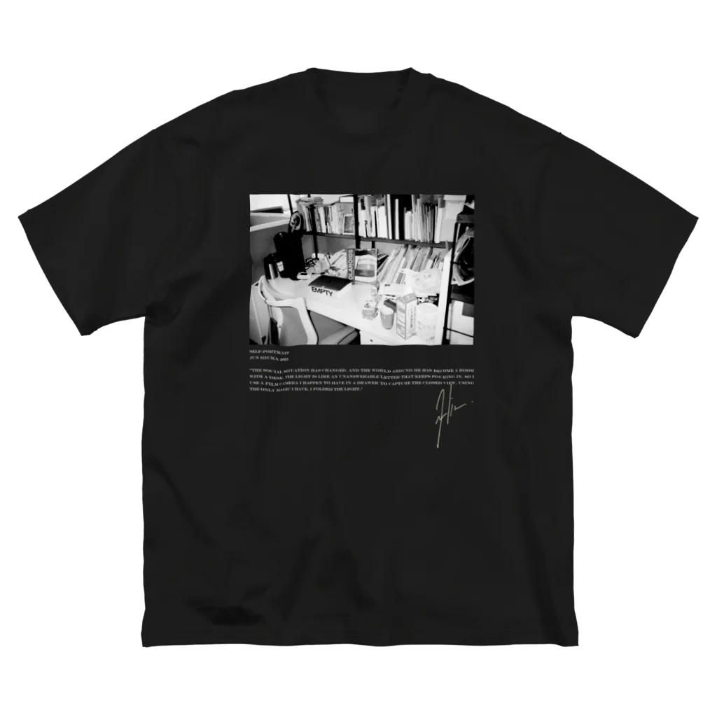 JUN IIZUKAの"JUN IIZUKA" Front print T-shirts ビッグシルエットTシャツ