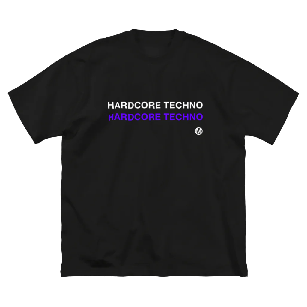 Mohican GraphicsのHardcore Techno ビッグシルエットTシャツ