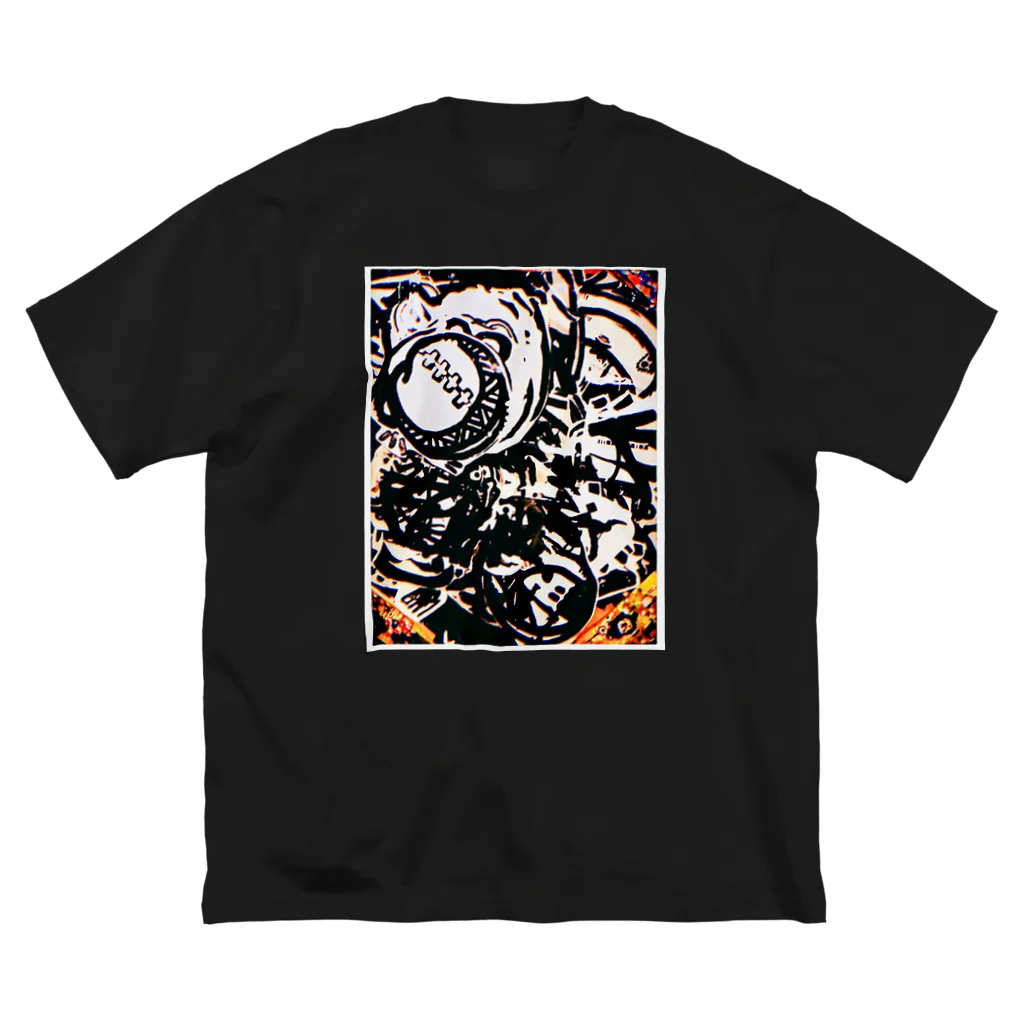 OPTMのポラロイド Big T-Shirt