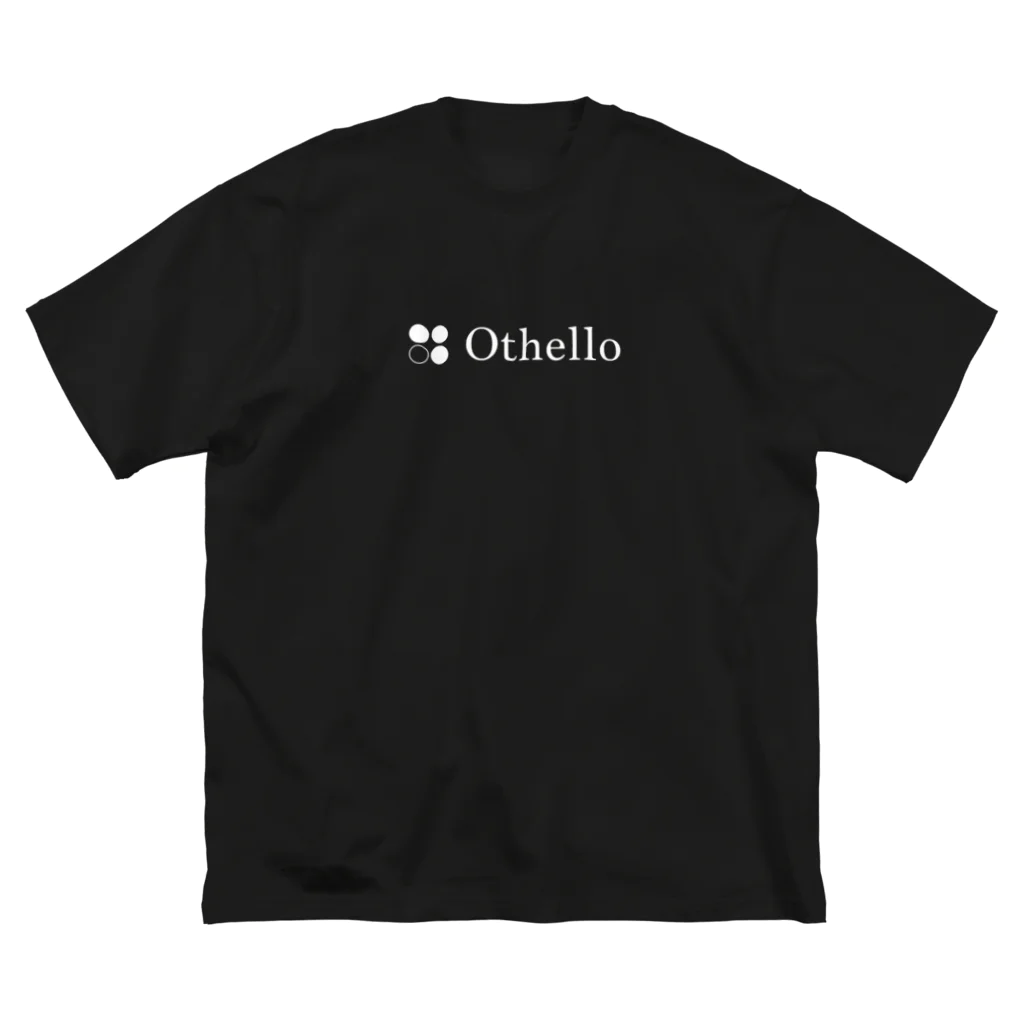 OthelloのOthello_White logo logo ビッグシルエットTシャツ