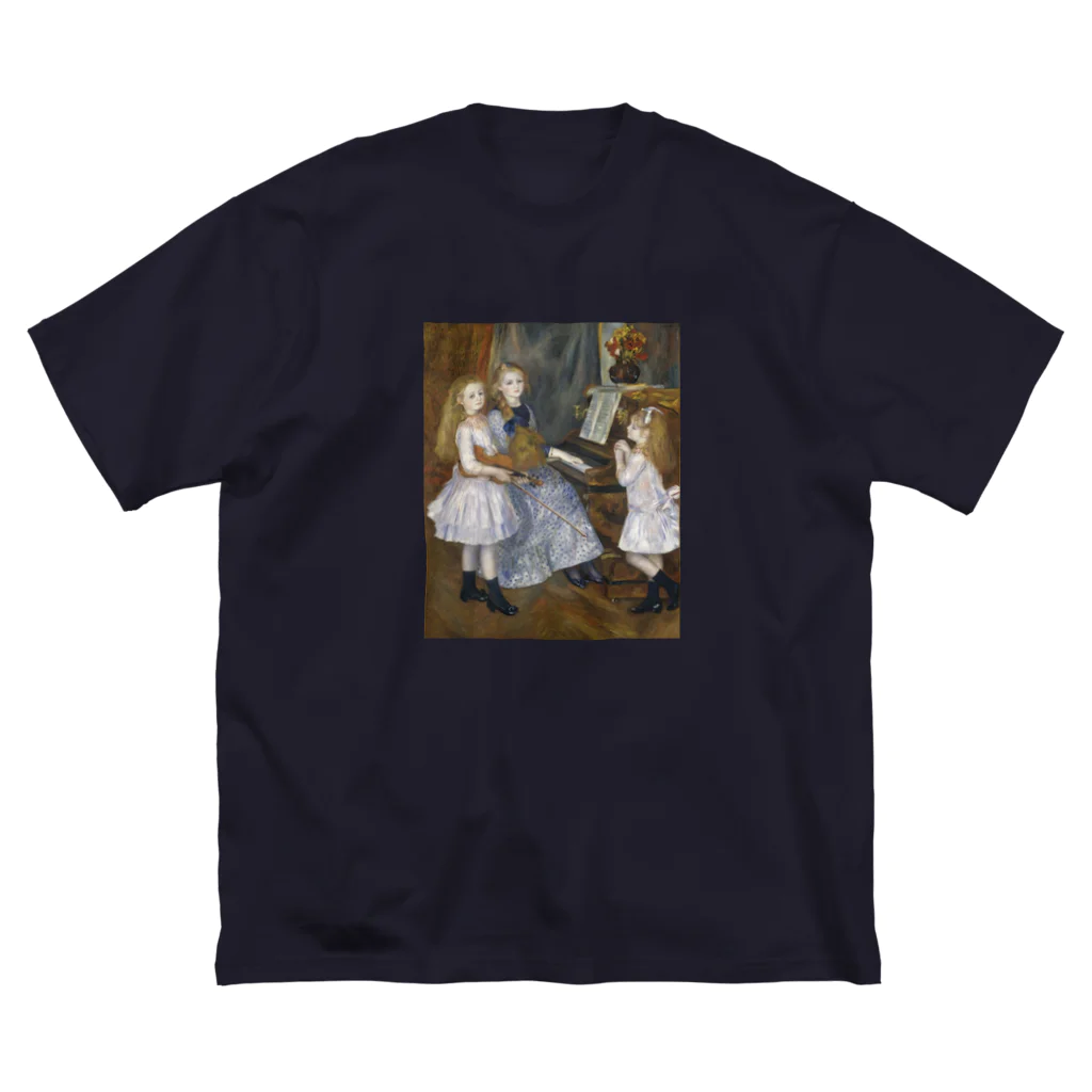 sadonousagiの＂名画＂ ルノワール / カトゥレメンデスの娘たち ビッグシルエットTシャツ