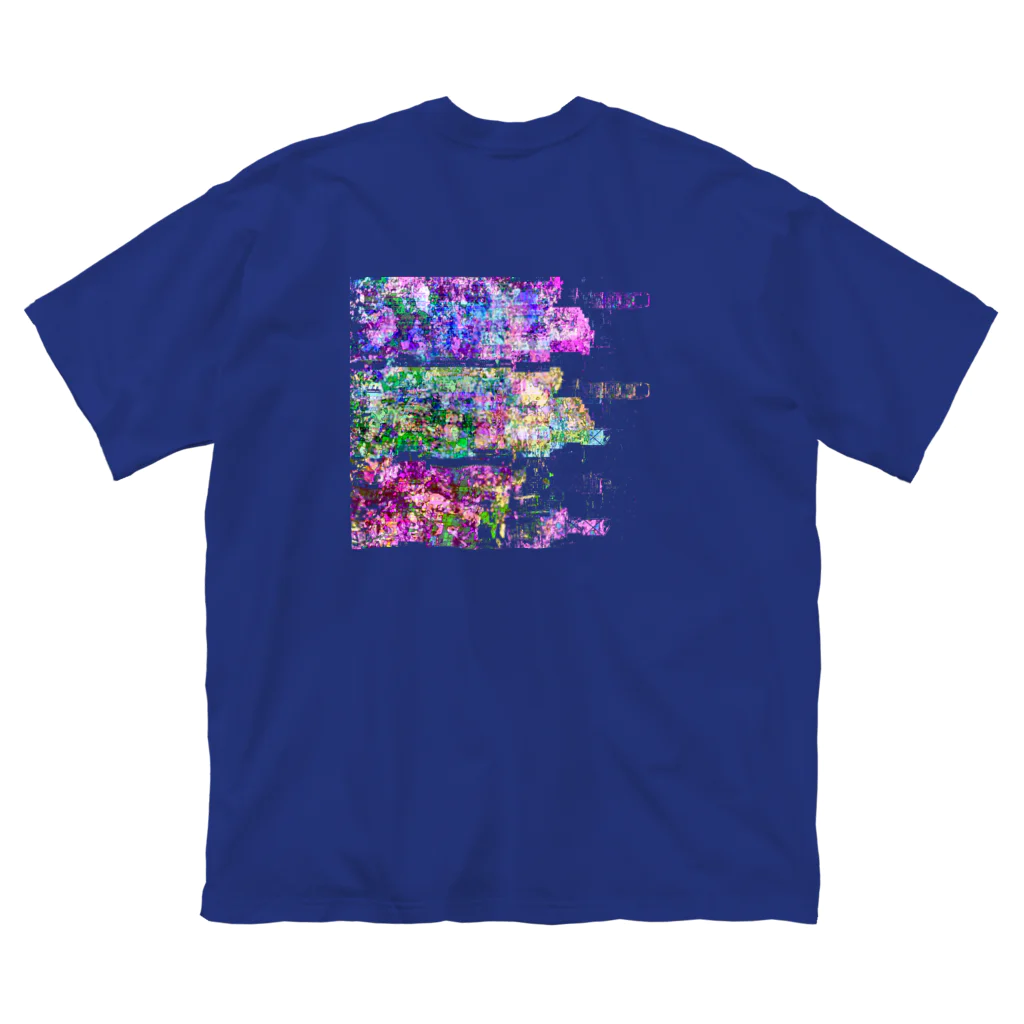 waki officialのshade of a color. ビッグシルエットTシャツ