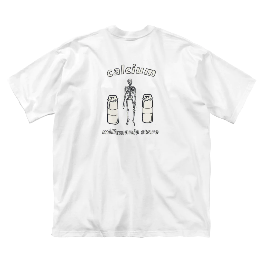 MILKMANIA STOREのcalcium ビッグシルエットTシャツ