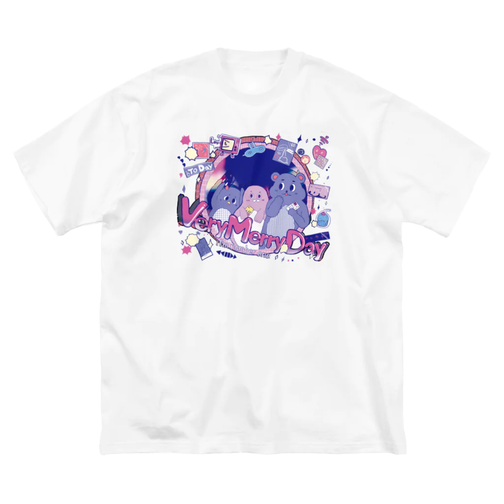 Charmeのリアニマル ビッグシルエットTシャツ