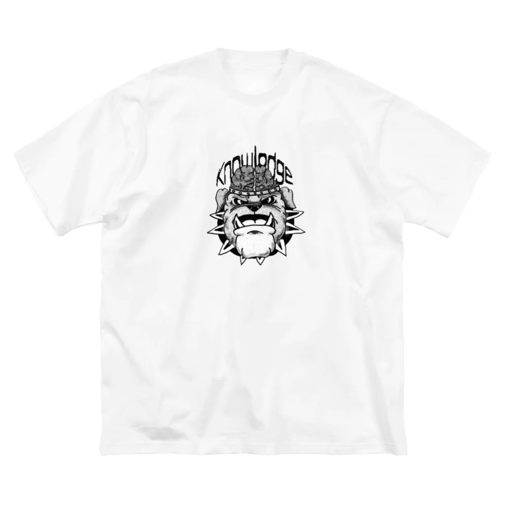 knowledgeのbulldog item ビッグシルエットTシャツ