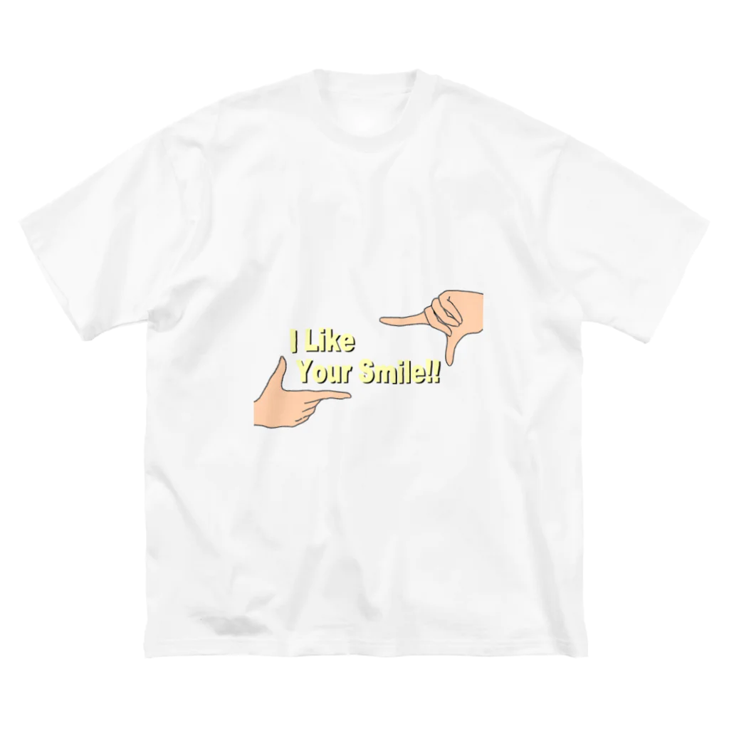 ないから　〜If None〜のI Like Your Smile!! ビッグシルエットTシャツ