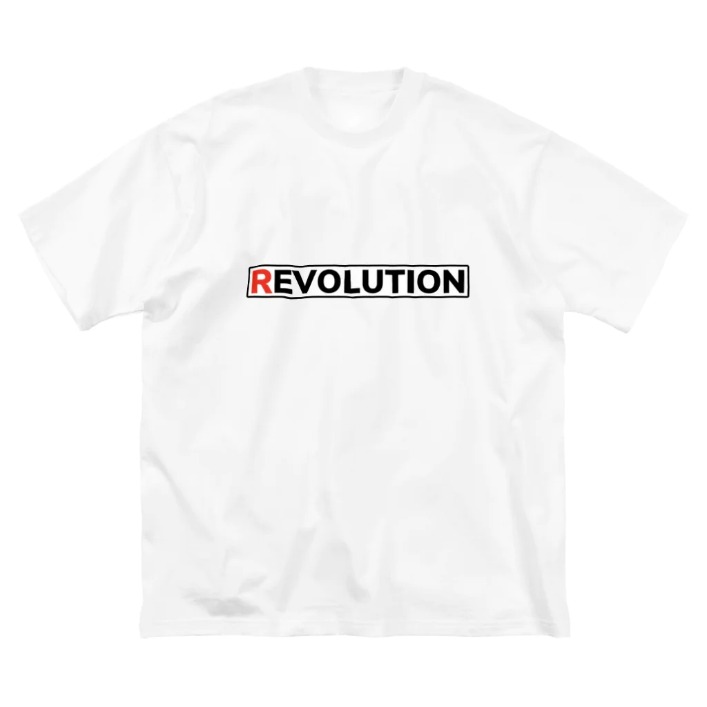 PSY-VOGUEのREVOLUTION EVOLUTION ビッグシルエットTシャツ