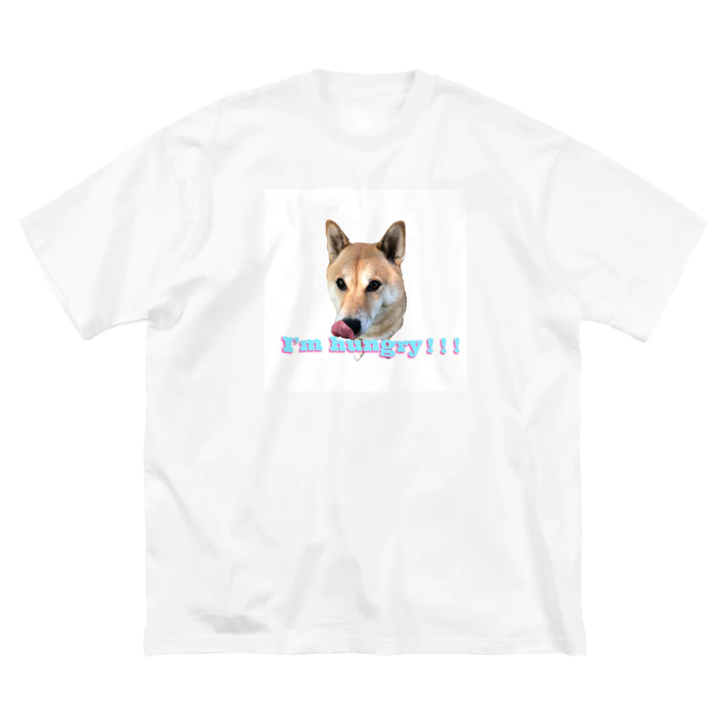 Sola-World の柴犬Sola-I’m hungry!!! ビッグシルエットTシャツ