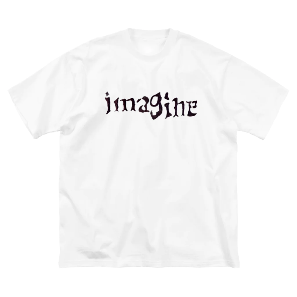 fxxking1998のimagineオリジナルT ビッグシルエットTシャツ