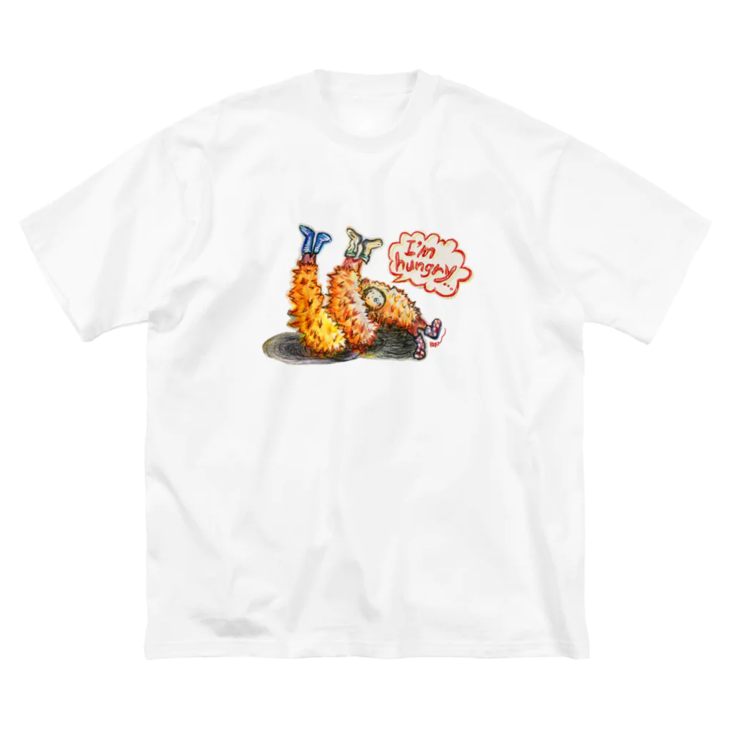 守時はるひのI'm hungry... ビッグシルエットTシャツ