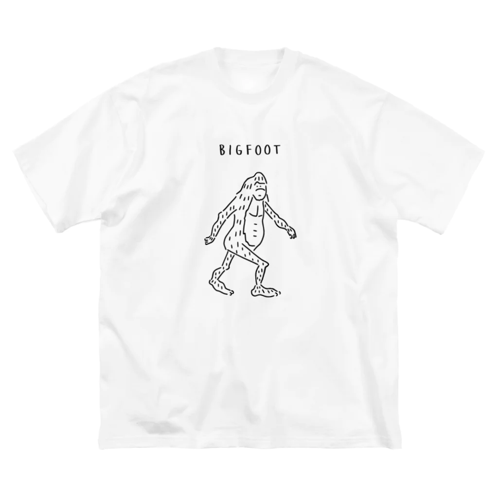 Aliviostaのビッグフット イラスト UMA イエティ Big T-Shirt
