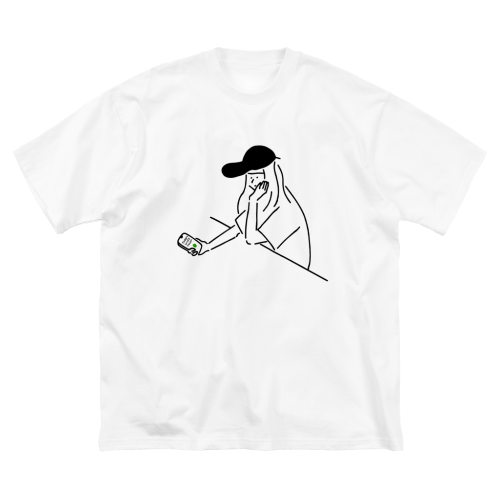 AliviostaのGirl ガール #3 イラスト  Big T-Shirt