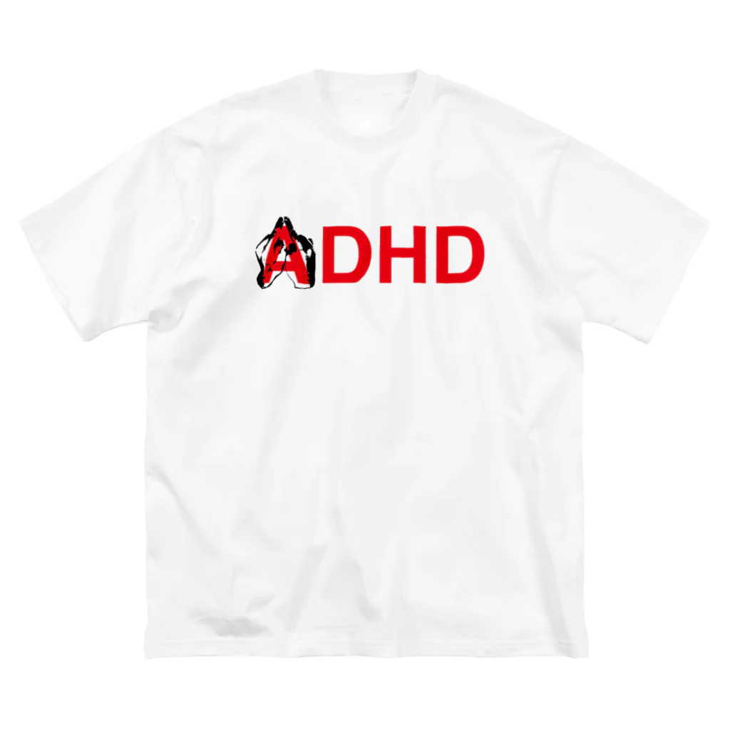 9ozのADHD T-shirt ビッグシルエットTシャツ