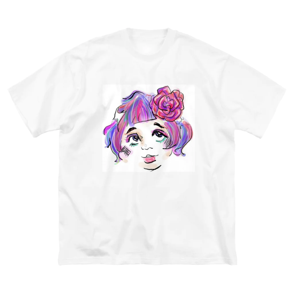 ▲ゆっこ(岩手産のスカイツリー )▲の岩手産のスカイツリーゆっこ ビッグシルエットTシャツ