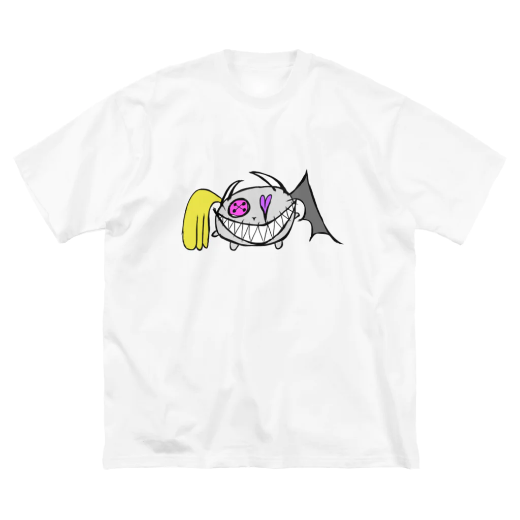 ウマシカアトリエのココロちゃん。ビックTシャツ ビッグシルエットTシャツ