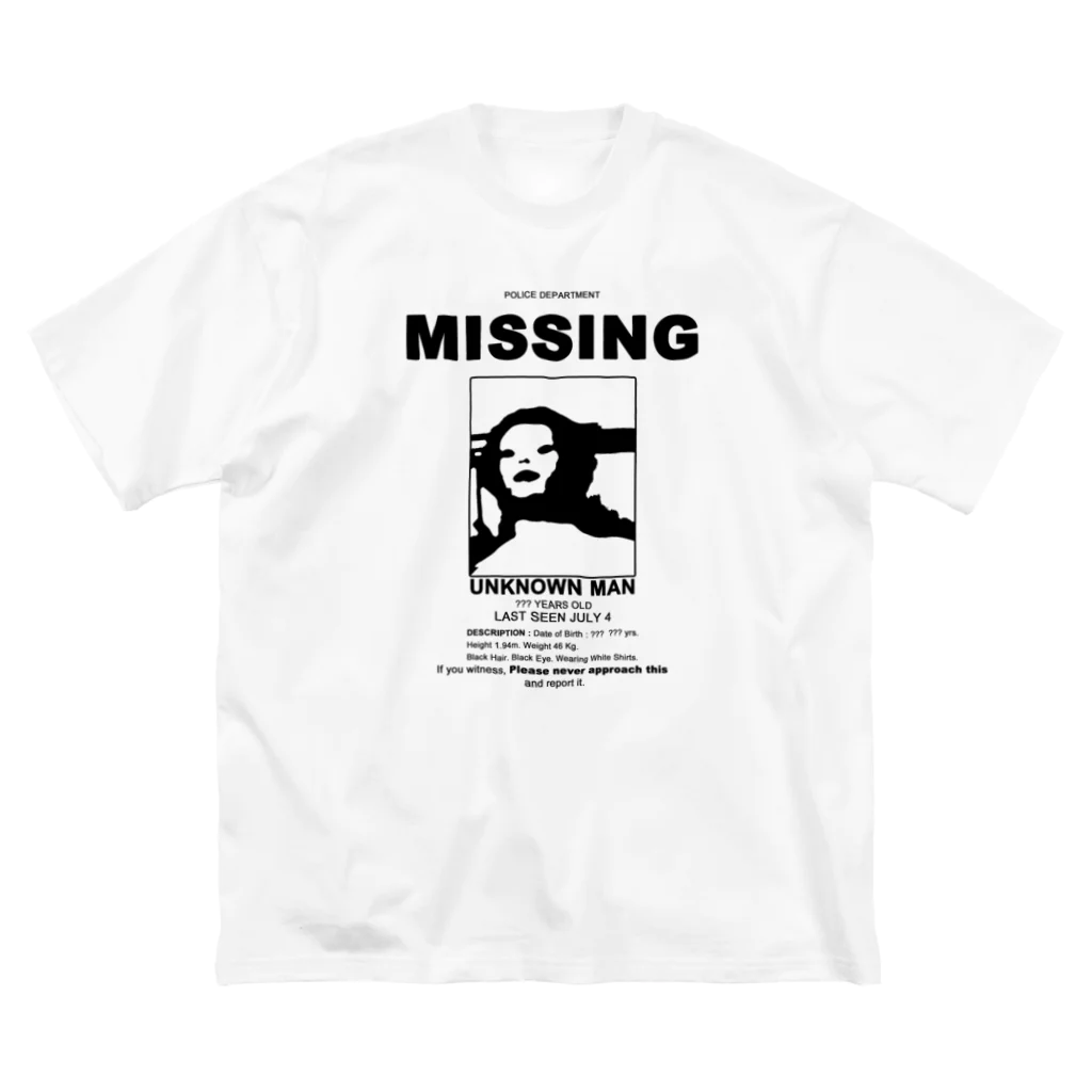 SOPHIE-JOHNのMISSING  Big T-Shirt