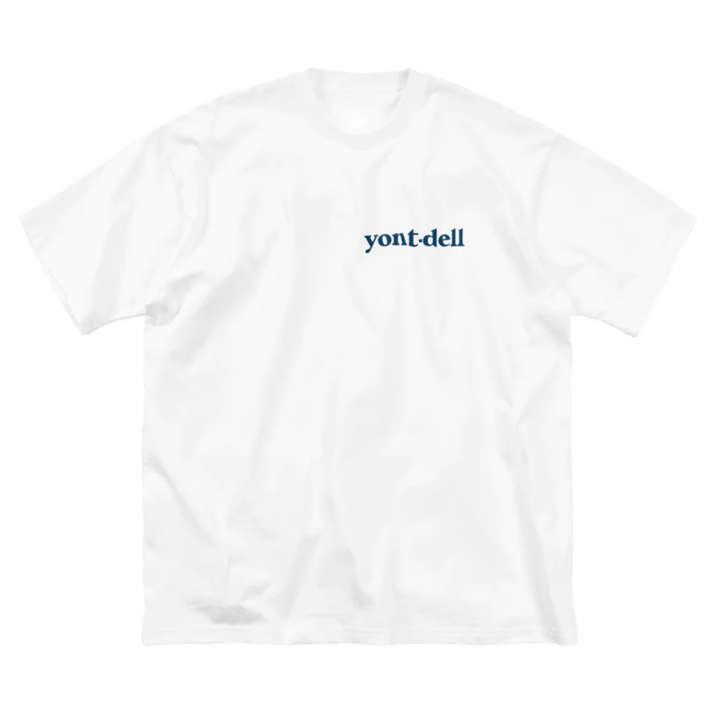 Yuki Kuritaの"yont-dell"Tee ビッグシルエットTシャツ