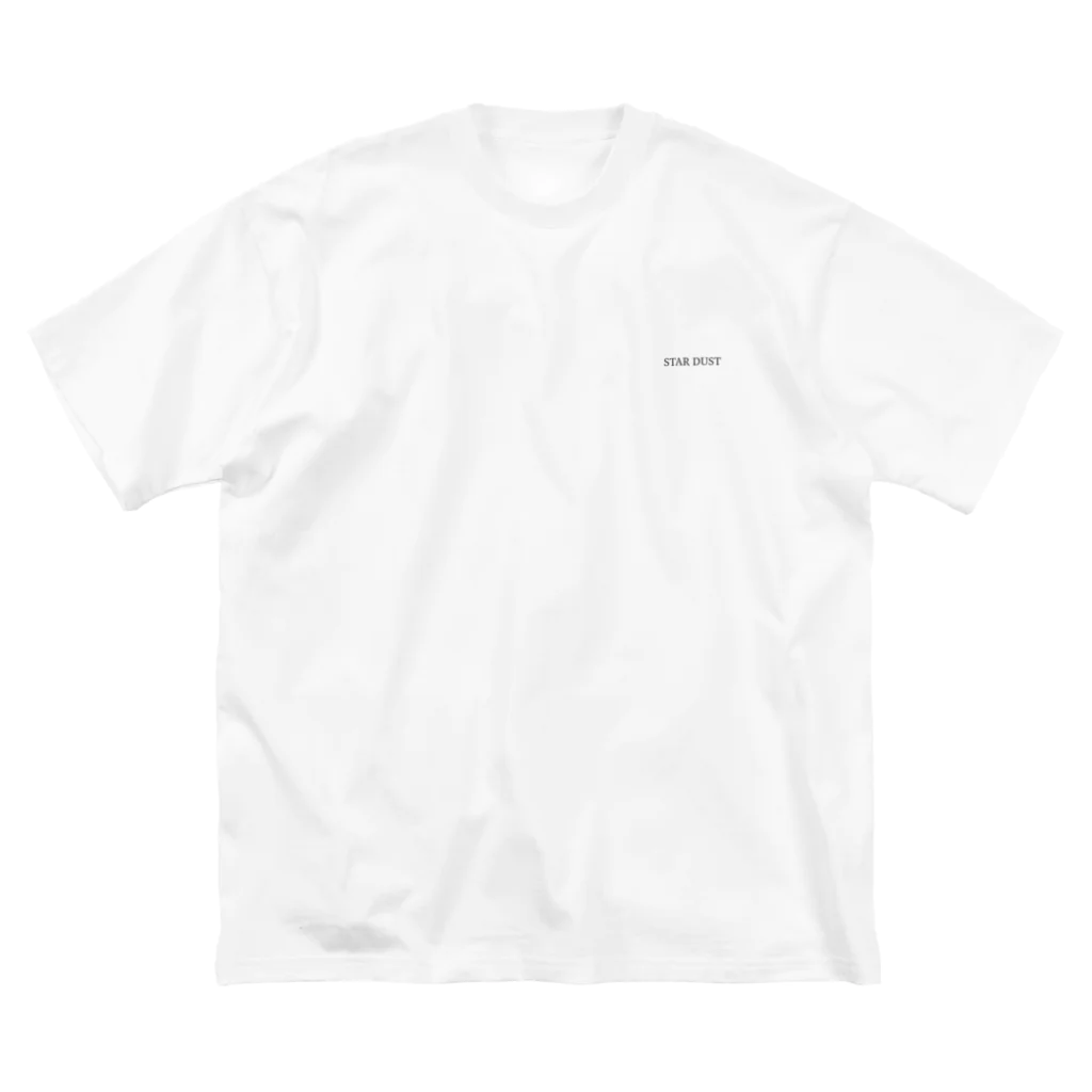 JUN IIZUKAの"STARDUST" BACK print T-shirts Big T-Shirt