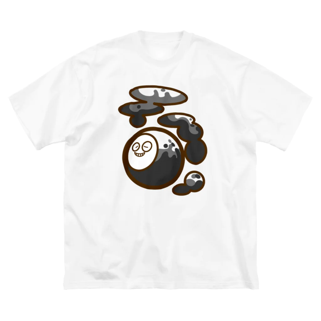 マスマロ(masumaro)🇯🇵の【ムゲンクン】ビリヤードキャラクターシリーズ ビッグシルエットTシャツ