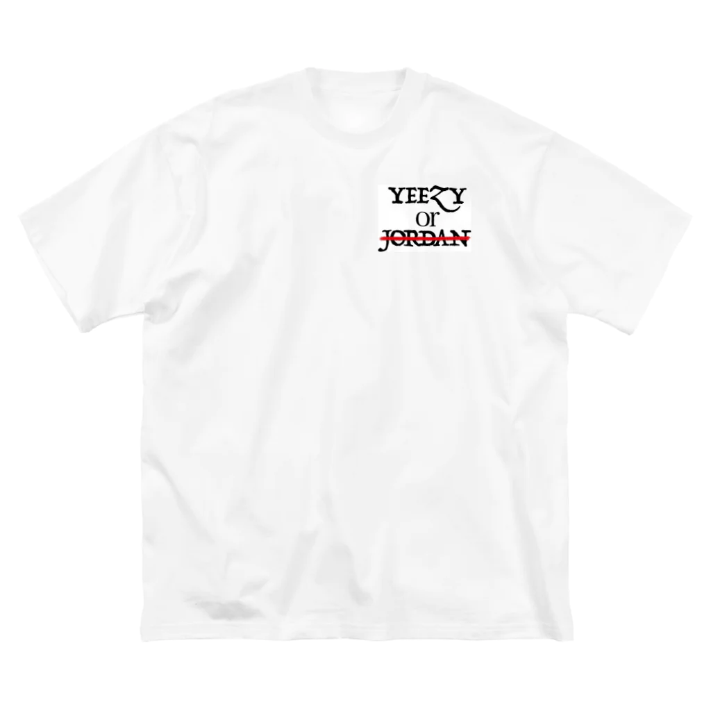 yeezy or jordanのyeezy or jordan ビッグシルエットTシャツ