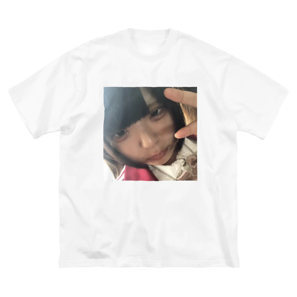 ゅらですのきおくない ビッグシルエットTシャツ